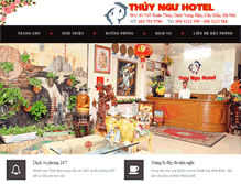 Tablet Screenshot of khachsanthuyngu.com